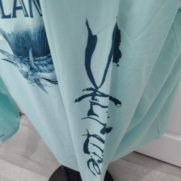 Salt Life SLX Grand Slam Performance Shirt XL Mint Green Fishing Long Sleeve NWT - Picture 7 of 9